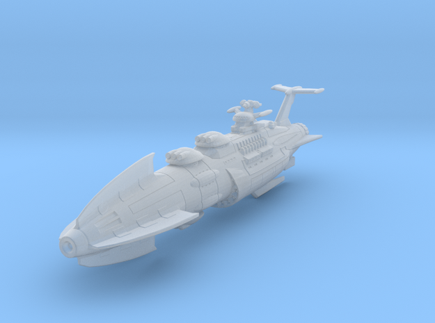 EDSF Battleship Mk 2 Siren in Smooth Fine Detail Plastic