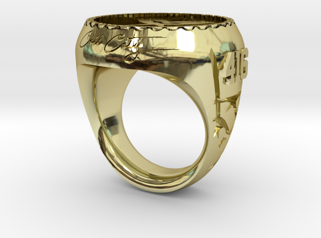 Chil Canadian vodka ring in 18K Yellow Gold: Small