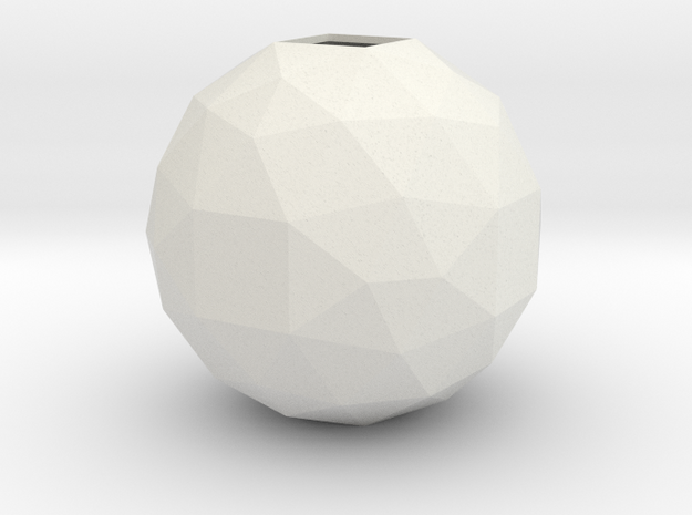 lawal f134 polyhedron in White Natural Versatile Plastic