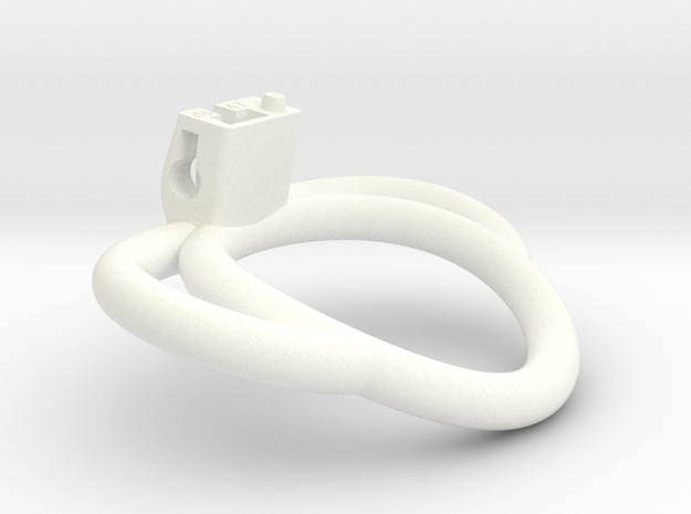 Cherry Keeper Ring G2 - 47mm +10° Handles in White Processed Versatile Plastic