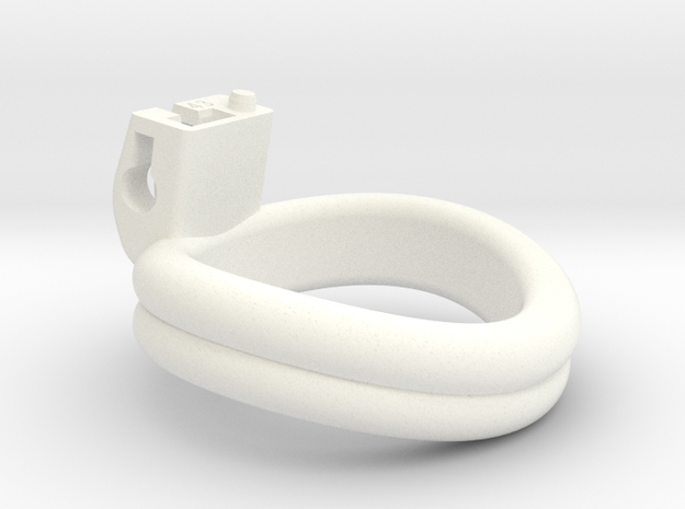 Cherry Keeper Ring G2 - 43mm Double in White Processed Versatile Plastic
