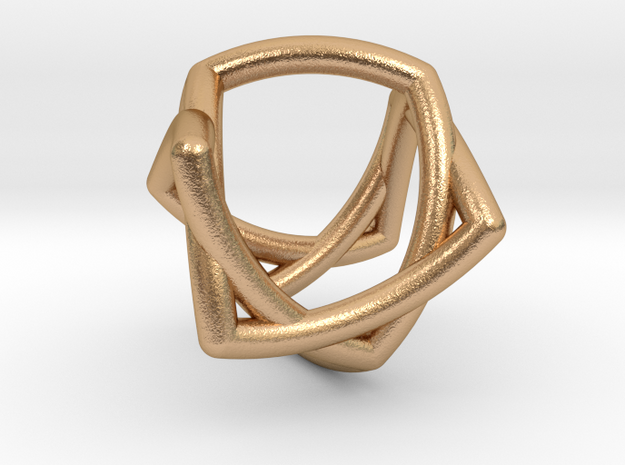 Twist Loop III in Natural Bronze