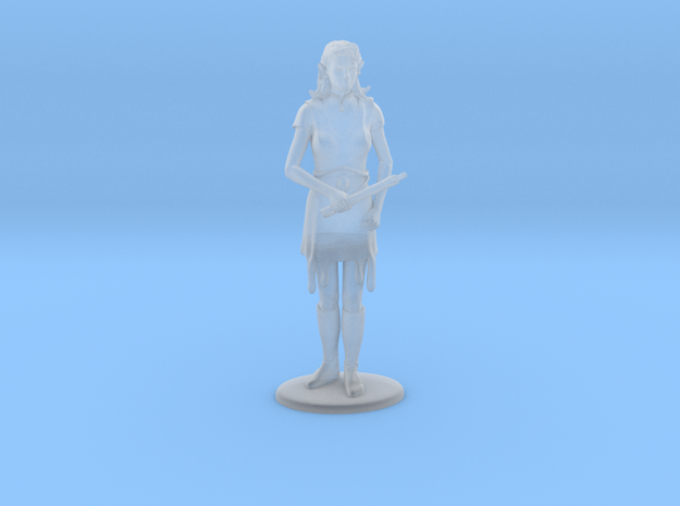 Elven Magic-User Miniature in Smooth Fine Detail Plastic: 1:60.96