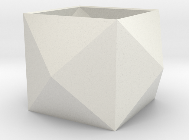 gmtrx lawal tetrakis hexahedron  in White Natural Versatile Plastic