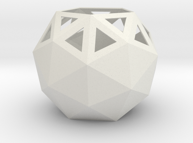 gmtrx lawal pentakis dodecahedron in White Natural Versatile Plastic