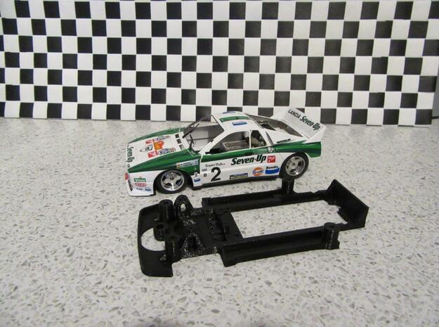 Chassis for Fly Lancia 037 in White Natural Versatile Plastic