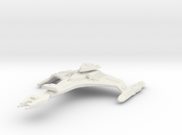 Klingon Vor'cha Class 1/2500 in White Natural Versatile Plastic