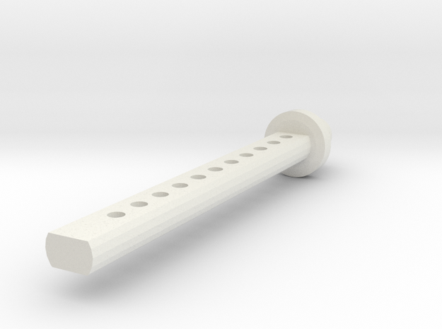 Karohalter in White Natural Versatile Plastic