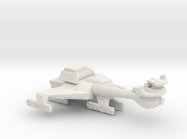 3788 Scale Klingon WB10V Super Heavy Carrier WEM in White Natural Versatile Plastic