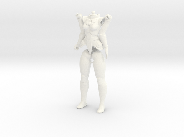 Lohni Full Body(No Head)  VINTAGE in White Processed Versatile Plastic
