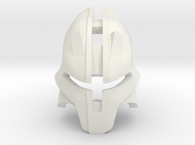 Great Mask of Adaptation in White Natural Versatile Plastic
