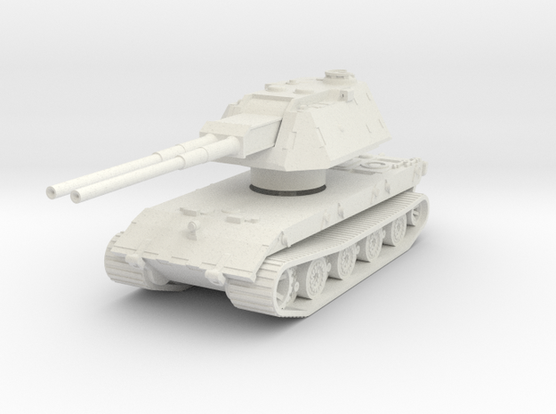 Flakpanzer E-100 1/87 in White Natural Versatile Plastic