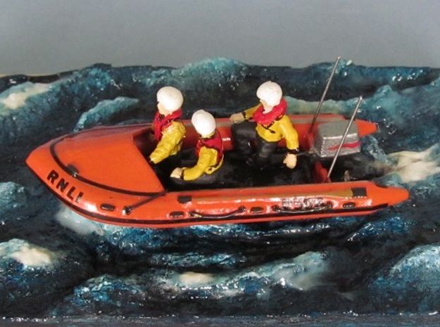 D Class Lifeboat in Tan Fine Detail Plastic