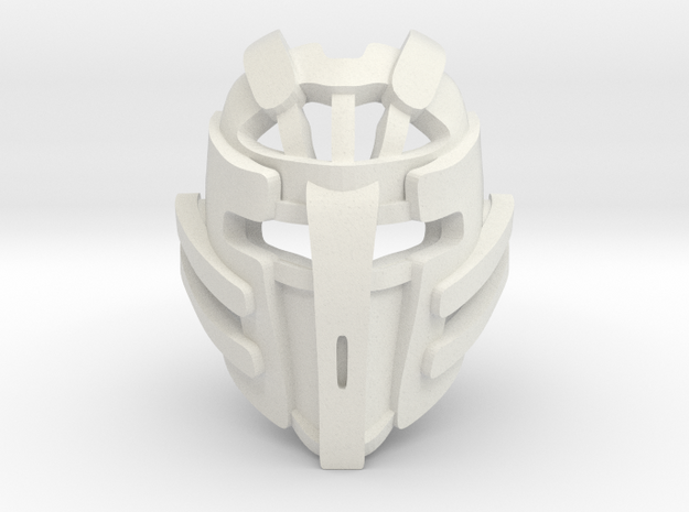 Great Mask of Retrocognition (axle) in White Natural Versatile Plastic