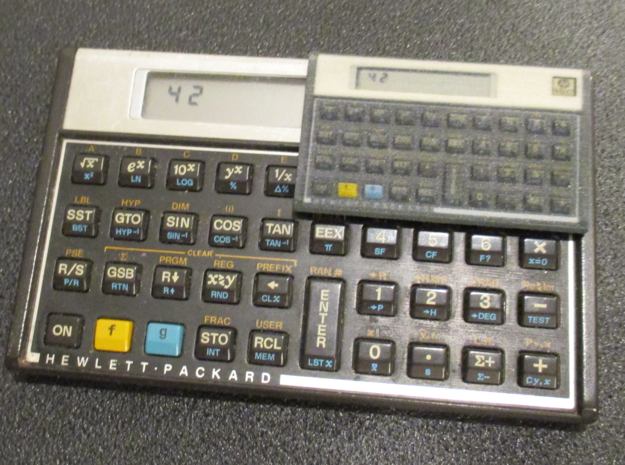 HP-15C Calculator in Full Color Sandstone
