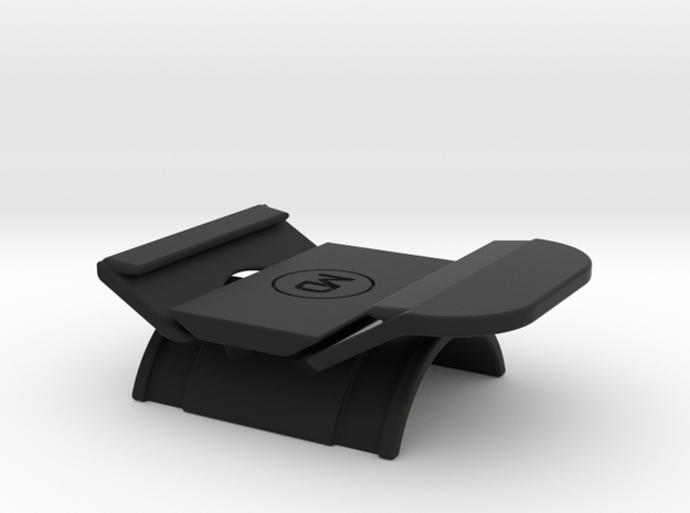 Vertical handlebar mount for GoPro The Remote  in Black Natural Versatile Plastic