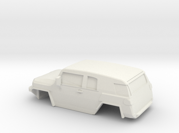 Wheelbase 39,5mm 2006-13 Toyota FJ Cruiser Shell in White Natural Versatile Plastic