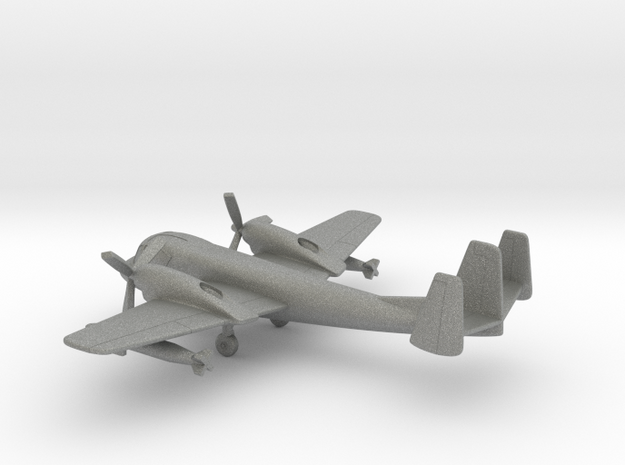 Grumman OV-1A Mohawk  in Gray PA12: 1:200