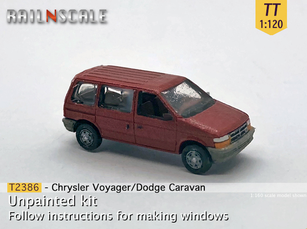 Chrysler Voyager (TT 1:120) in Tan Fine Detail Plastic