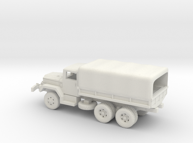 1/144 M35 2.5 ton Cargo Truck in White Natural Versatile Plastic
