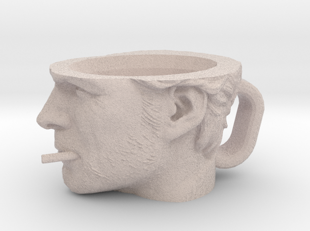 Clint Eastwood Cup XL in Natural Full Color Sandstone