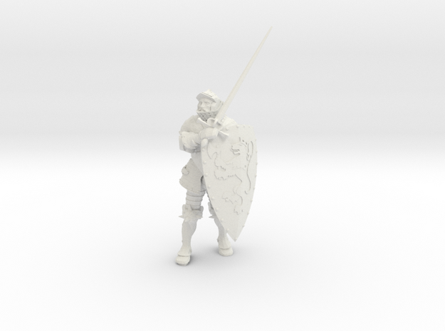 Knight Of Norway in White Natural Versatile Plastic