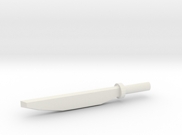 knife1 in White Natural Versatile Plastic