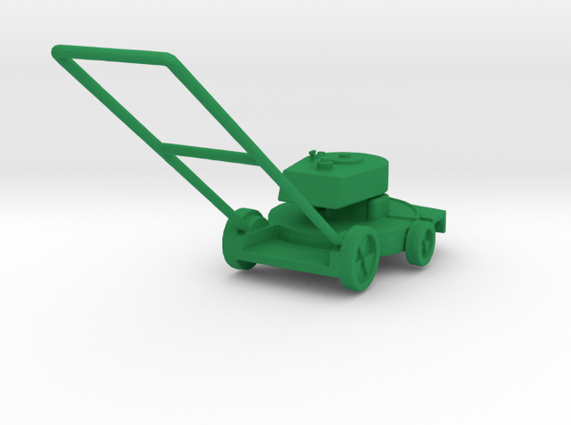1970s Lawn-Boy 21" Deluxe Lawn Mower in Green Processed Versatile Plastic: 1:18