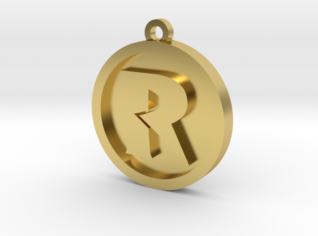 Robin Pendant in Polished Brass