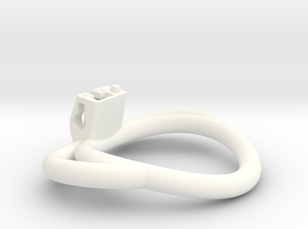 Cherry Keeper Ring G2 - 52mm -6° Handles in White Processed Versatile Plastic