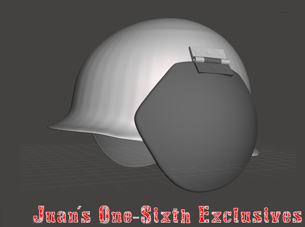U.S. M3 Flak Helmet  in Tan Fine Detail Plastic