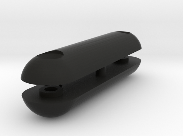 LABELMASTER HANDLE  3D in Black Natural Versatile Plastic