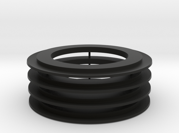 BSR velo sidewall stiffening Ring – Front & Rear in Black Natural Versatile Plastic