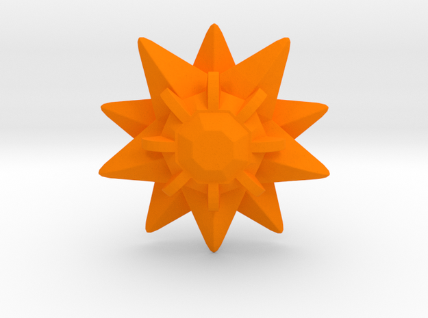 Pokemon Sutaamii (Starmie) in Orange Processed Versatile Plastic