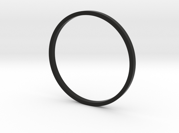 KRoss Spacer Ring in Black Premium Versatile Plastic