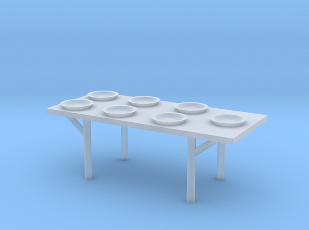 Lost in Space - Campsite Table - PL in Smooth Fine Detail Plastic