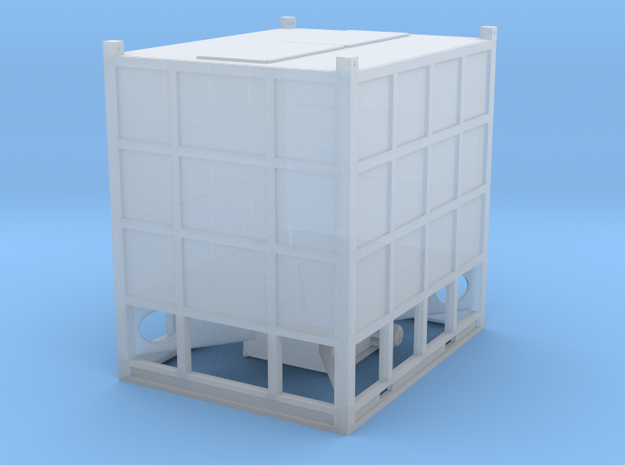 1/87th SandBox Hydraulic Fracturing Sand Box in Tan Fine Detail Plastic
