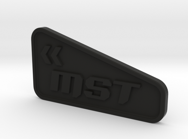 MST rally tower cover left KTM 790 890 ADV in Black Natural Versatile Plastic