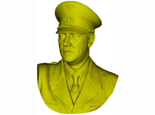1/9 scale Adolf Hitler Führer of Germany bust in Tan Fine Detail Plastic