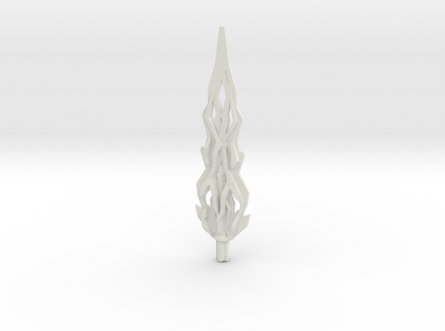 Tool Extension FlameSword in White Natural Versatile Plastic