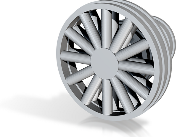 Stephenson Rocket Wheels for Metal - Nscale in Tan Fine Detail Plastic