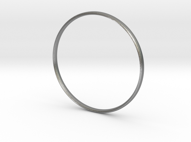 Bangle-4 in Natural Silver