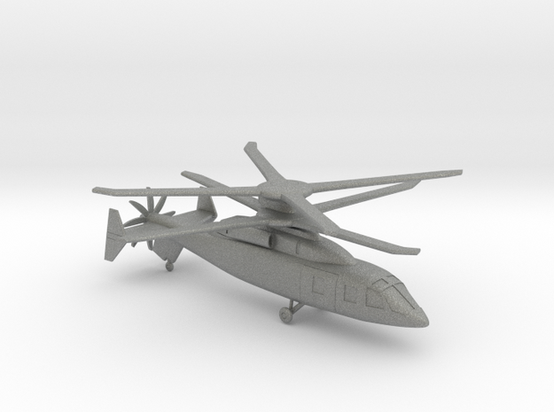 Boeing-Sikorsky SB-1 Defiant Compound Helicopter in Gray PA12: 1:144