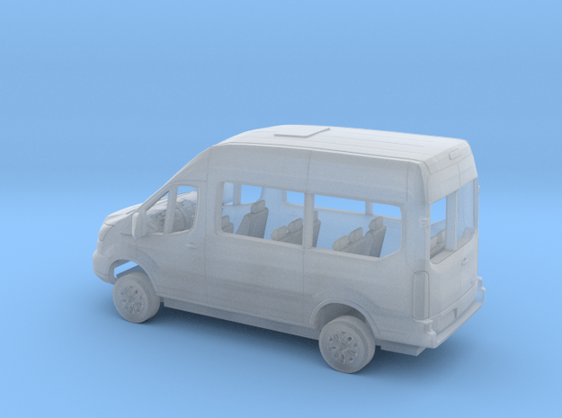 1/160 2018 Ford Transit Short High Top Van Kit in Smooth Fine Detail Plastic