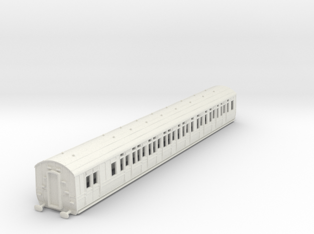 0-100-gwr-concertina-e80-brake-comp-coach in White Natural Versatile Plastic