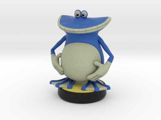 Globox (Big) Amiibo (With Smash-Style Base) in Natural Full Color Sandstone