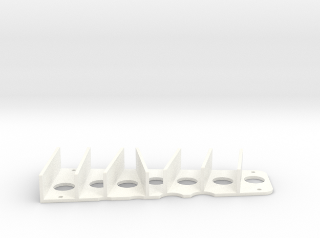 CFTBL "CREATURE" Backbox Shroud in White Processed Versatile Plastic