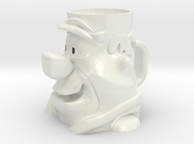 Fred Flintstone Cup in Glossy Full Color Sandstone
