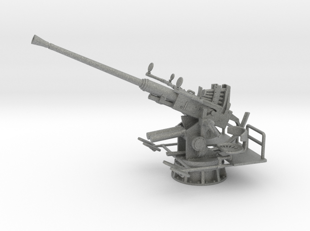 1/48 USN Single 40mm Bofors Elevated in Gray PA12