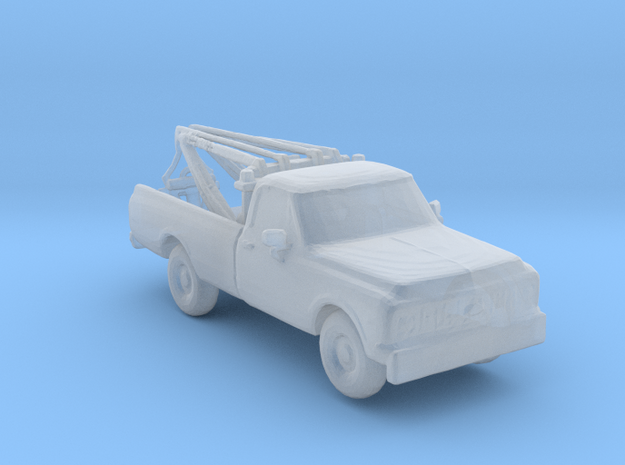 1969 Chevy Wrecker 1:160 scale in Tan Fine Detail Plastic